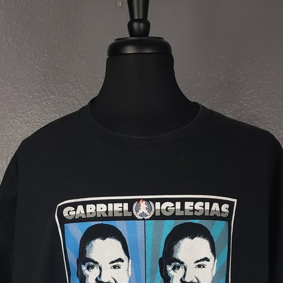 Gabriel Iglesias Black 3XL PreOwned T-Shirt-Gabriel Iglesias Stand Up Unity Thro - Picture 1 of 4